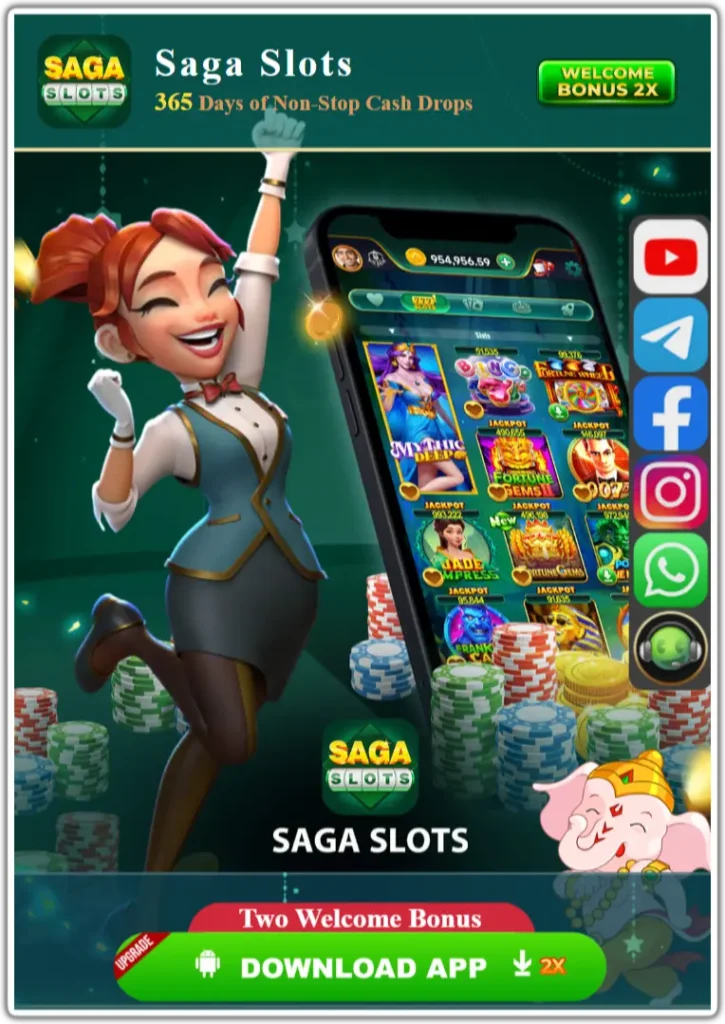 SAGA SLOTS APK DOWNLOAD OFFICIAL LINK