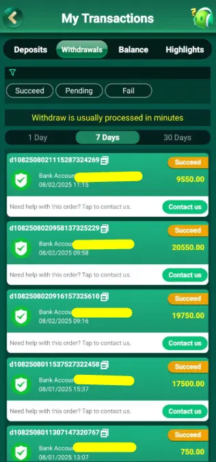 MAHA GAMES YONO WITHDRAWAL PROOF
